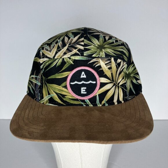 American Eagle Other - American Eagle 5 Panel Leaf Print Adjustable Hat